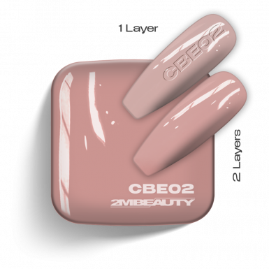 Gel Lack - Colored Base Elastic CBE02 - HEMA & TPO Mentes