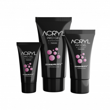 Acryl Pro Gel Pastel Pink - HEMA Mentes Akrilzselé