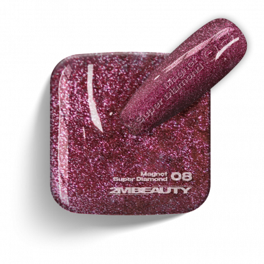 Gel Lack - Magnet Super Diamond 08 - HEMA Mentes