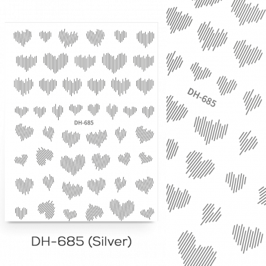 Köröm Matrica DH-685 - Silver