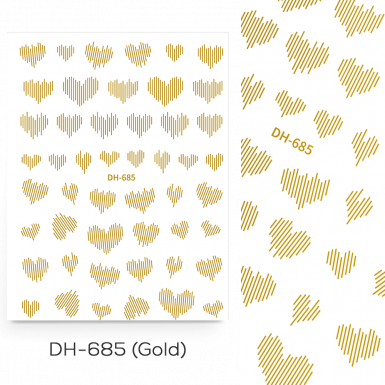 Köröm Matrica DH-685 - Gold