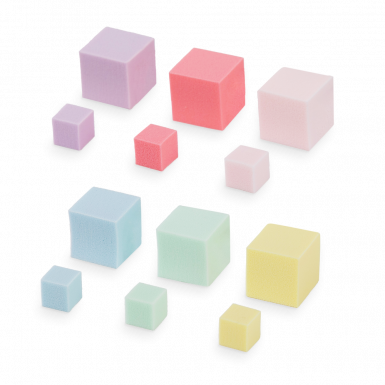 Színes Ombre Szivacs