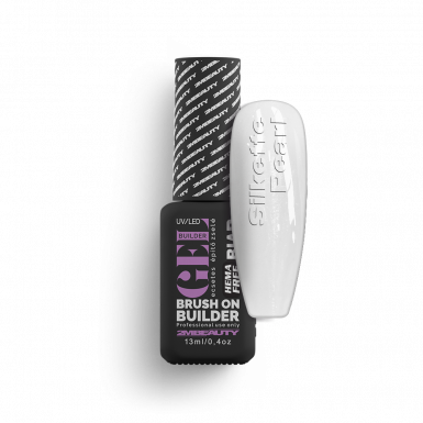 Liquid Polygel BIAB - Silkette - 01 Pearl - HEMA Mentes Ecsetes Építőzselé
