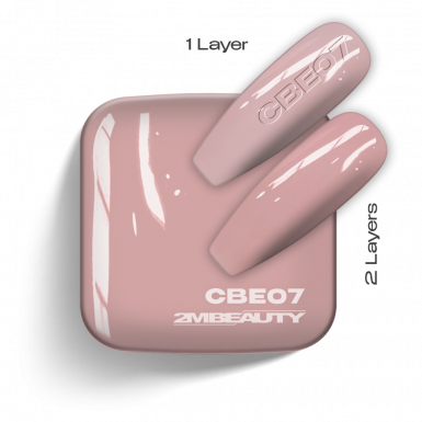 Gel Lack - Colored Base Elastic CBE07 - HEMA Mentes