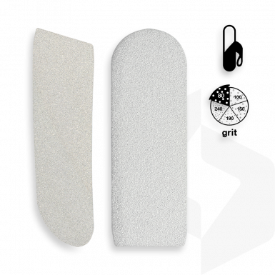 Staleks - Öntapadó Csiszolópapír Fém Talpreszelőhöz 80 grit - 30 db DFE-10-80w