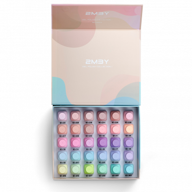 Gel Lack Szett - Collection 1 - Spring Pastel - 30db