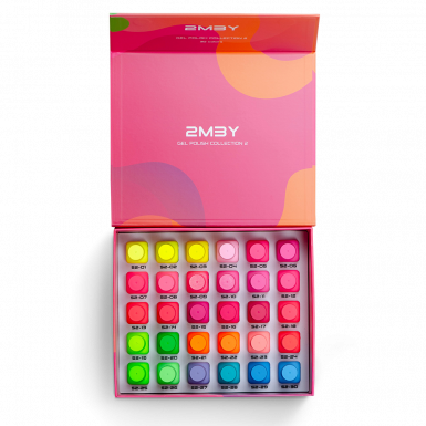 Gel Lack Szett - Collection 2 - Summer Neon - 30db