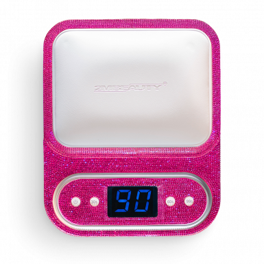 Kéztámaszos MultiLED Lámpa 01 - 48W Pillow UVLED - Strasszköves Pink