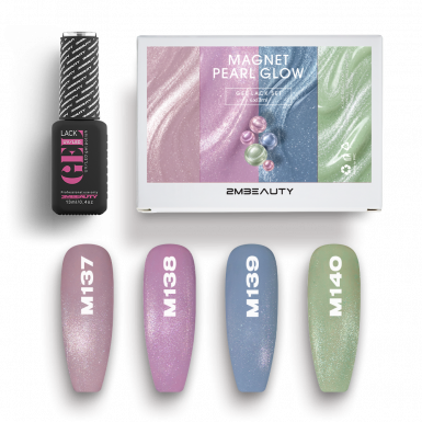 Gel Lack - Magnet Pearl Glow Set - HEMA Mentes