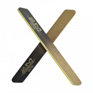 Trapéz Körömreszelő - Fekete-Arany #100/180