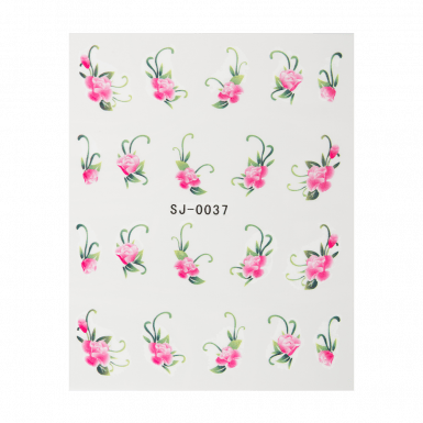 Akril hatású vizes matrica - SJ-0037