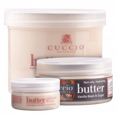 Cuccio Testvaj Vaníliával És Cukorral - Non-Oily, Hydrating Butter Blends Vanilla Bean & Sugar