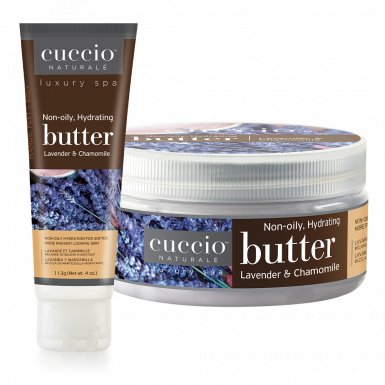 Cuccio Testvaj Levendulával és Kamillával - Non-Oily, Hydrating Butter Blends Lavender & Chamomile
