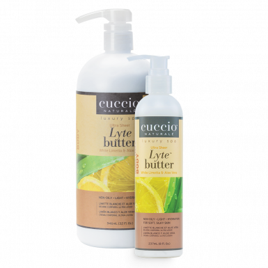 Cuccio Ultrakönnyű Testvaj Zöldcitrommal és Aloe Verával - Lyte Butter Ultra Sheer White Limetta & Aloe Vera
