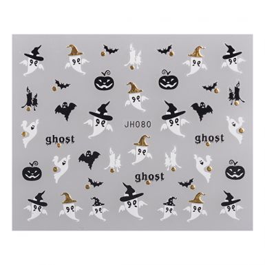 Halloween Matrica JH080 Gold