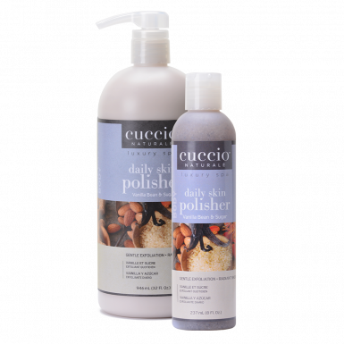 Cuccio Mikroszemcsés Bőrradír Vaníliával és Cukorral - Daily Skin Polisher Vanilla Bean & Sugar