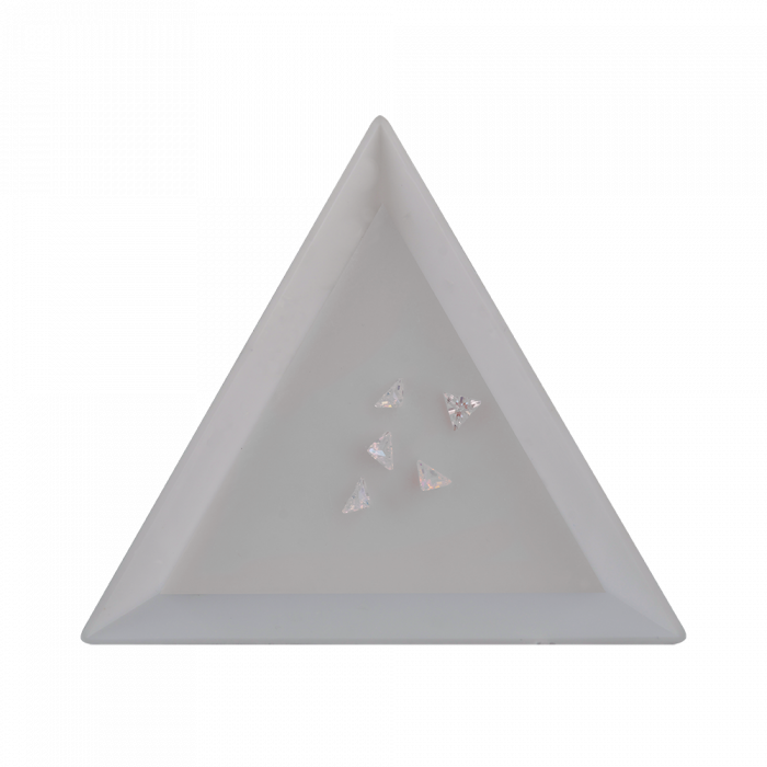 Csiszolt formakő crystal AB Háromszög