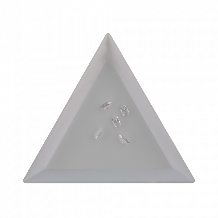 Csiszolt formakő crystal AB ovál kicsi