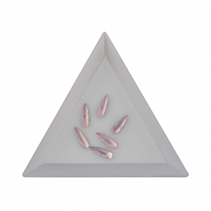 Csiszolt formakő csepp 03 opál pink