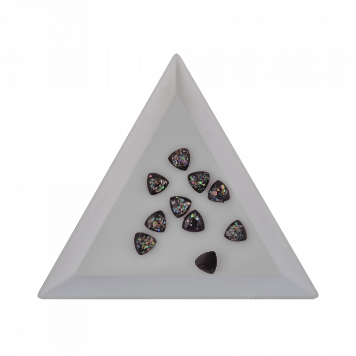 Formakő kagyló háromszög black
