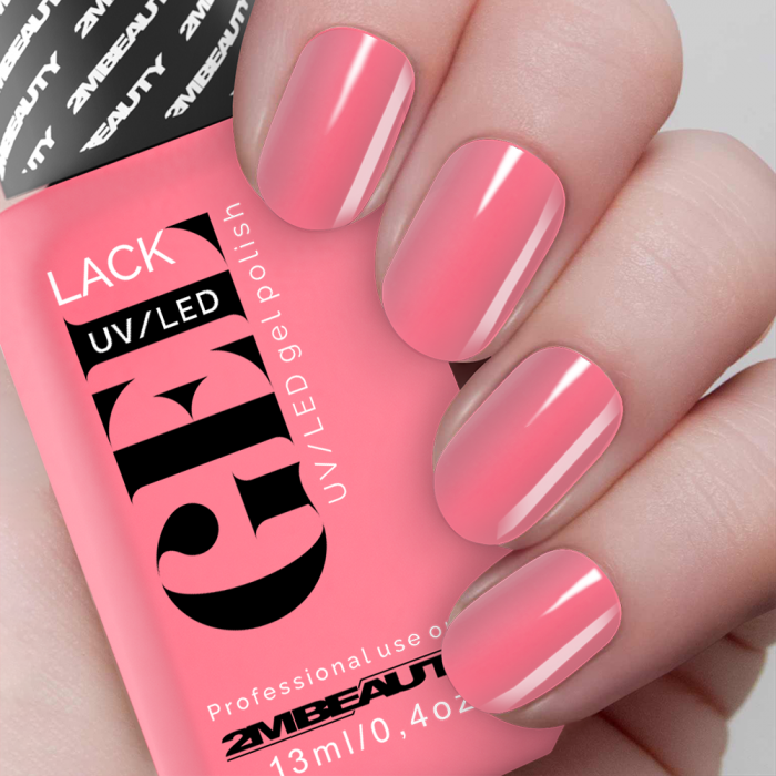 Gel Lack - Colour and Base in One C&B Neon Pink