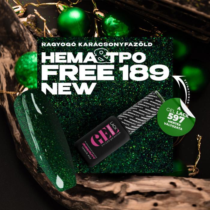 Gel Lack - HEMA & TPO Mentes 189