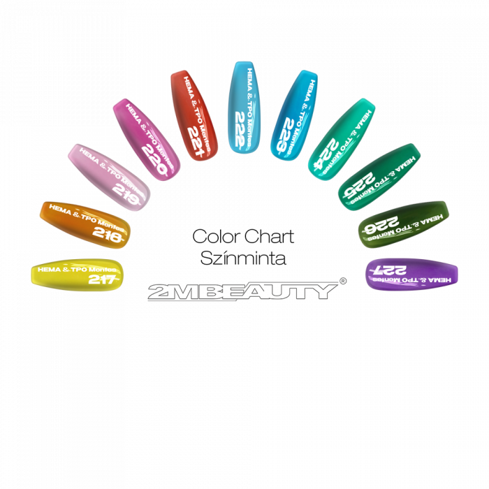 Gel Lack - HEMA & TPO Mentes 222