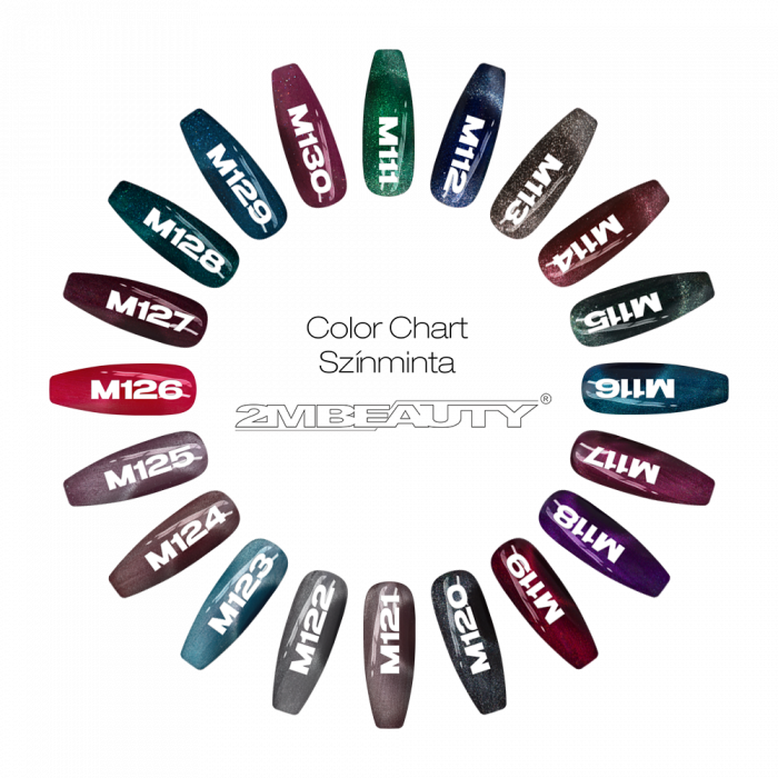 Mágneses Gel Lack - Magnet 127 - HEMA Mentes