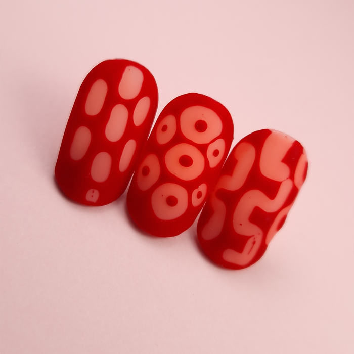 PokeArt Gel - Red - HEMA Mentes Díszítőzselé