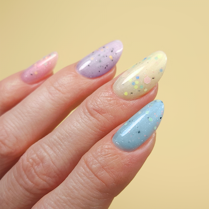 No Filing - Bubble Cream Yellow - HEMA Mentes Reszelésmentes Építőzselé