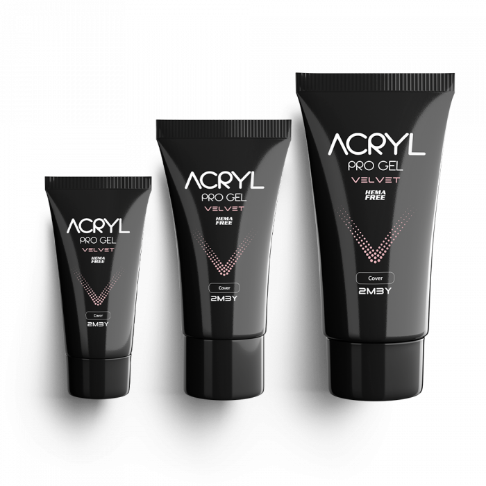 Acryl Pro Gel Velvet - Cover - HEMA Mentes Akrilzselé
