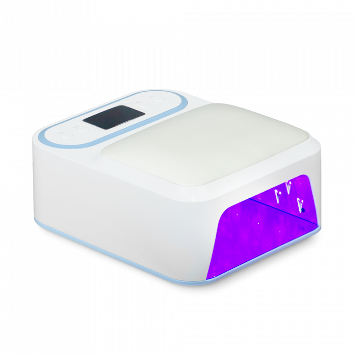 2M Kéztámaszos MultiLED Lámpa 01 - 48W Pillow UVLED - Kék