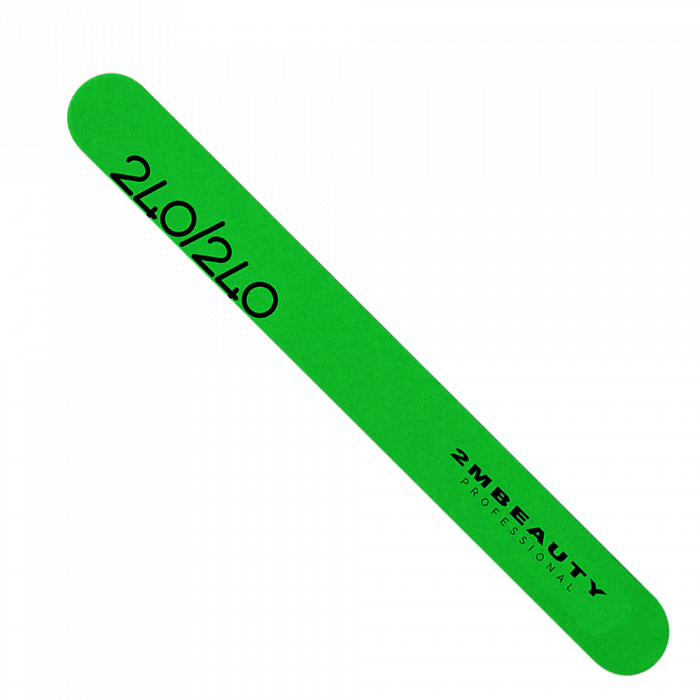 Egyenes Körömreszelő - Neon Zöld #240/240