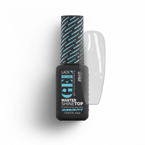 Gel Lack Fedő - Master Shine Top - HEMA Mentes (Kiszerelés: 13 ml)