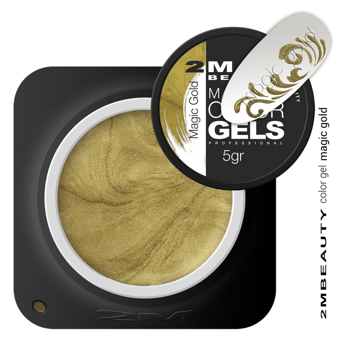 Színes Zselé - Magic Gold:Sűrű, de nagyon könnyen kezelhető arany színű zselé.
...
