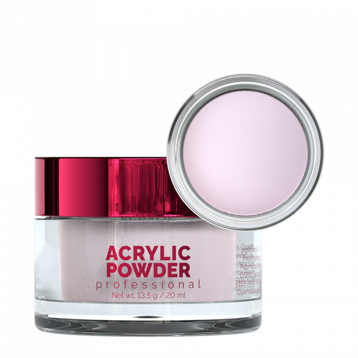 STANDARD Acrylic Powder Pink:Átlátszó rózsaszín porcelán por.
 • Extra tartós épített kö...