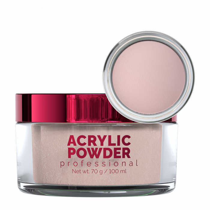 STANDARD Acrylic Powder Natural II:
 Sötétebb rózsaszín körömágyhosszabbító porcelán por....