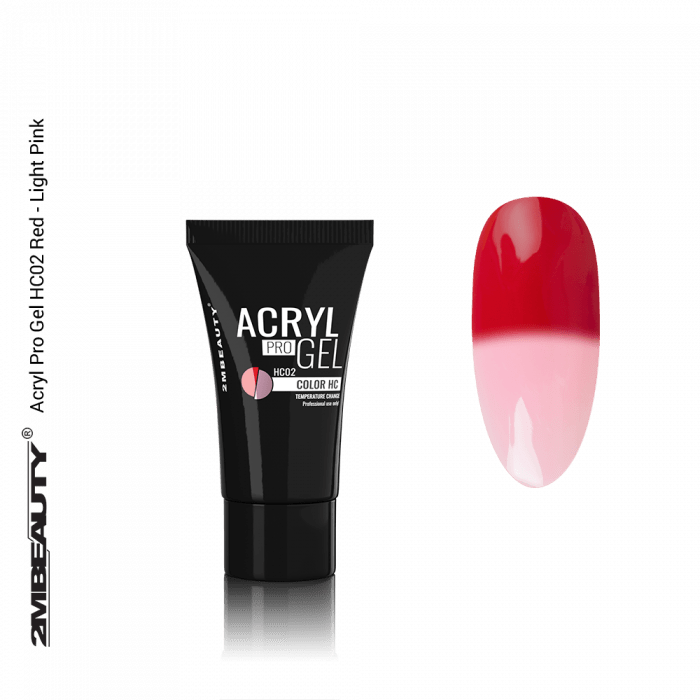 Acryl Pro Gel HC02 Red - Light Pink Acryl Pro Gel HC02 Red - Light Pink:
Hőmérséklet emelkedésére vagy csökkenésére színé...
