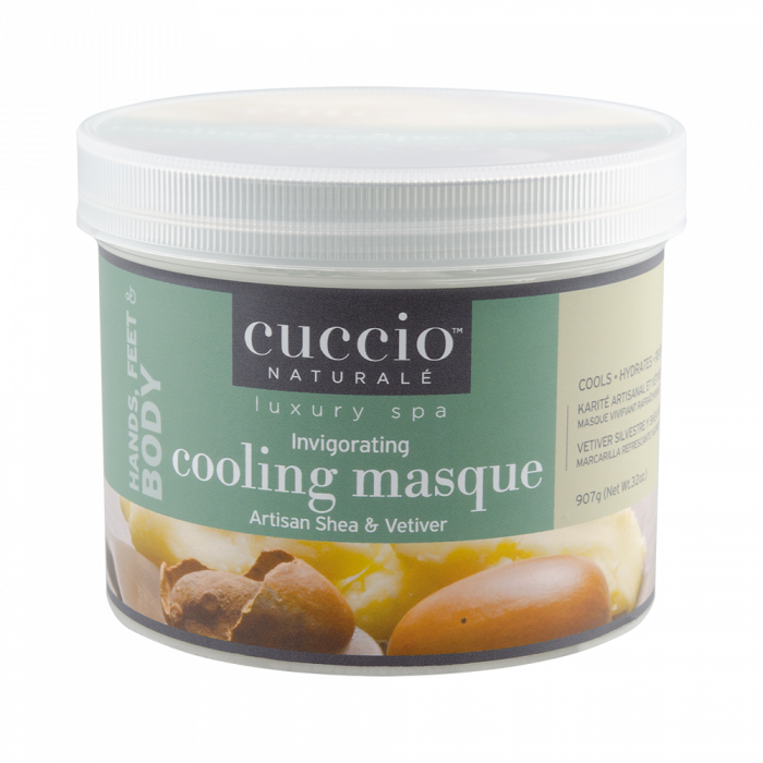 Cuccio élénkítő lábmaszk shea vajjal és khus-khus-al (Pedicure invigorating masque with artisa...