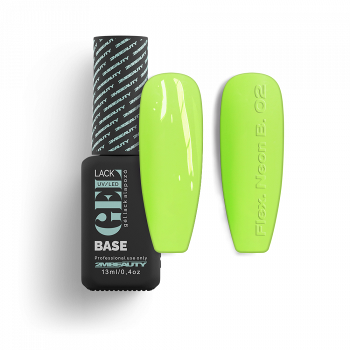 Gel Lack - Flexible Neon Base 02 Gel Lack - Flexible Neon Base 02:
Legújabb gél lakk alapunk tulajdonságait már a nevéből is...