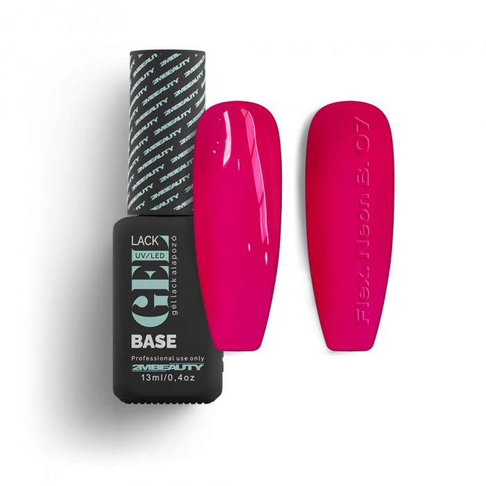 Gel Lack - Flexible Neon Base 07 Gel Lack - Flexible Neon Base 07:
Legújabb gél lakk alapunk tulajdonságait már a nevéből ...