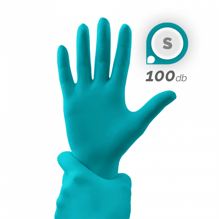 Gumikesztyű - Óceánzöld:
Közepes vastagságú, tartós, púdermentes nitril gumikesztyű.
Töb...