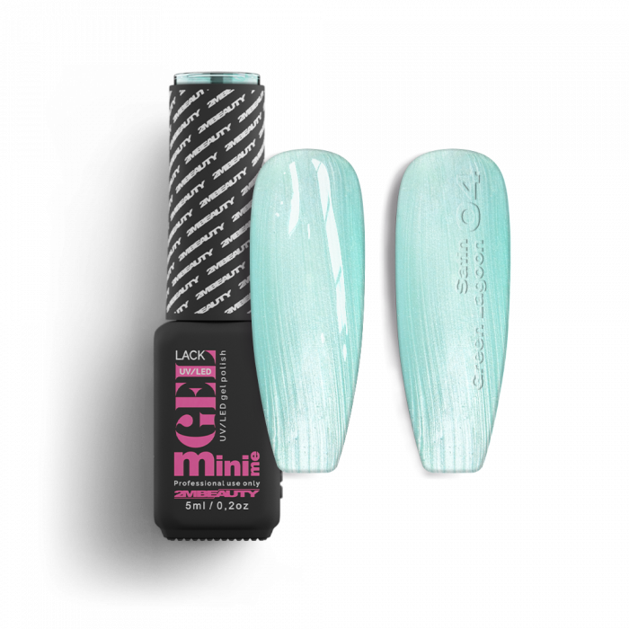 Gel Lack - Satin - 04 Green Lagoon - HEMA & TPO Mentes Gel Lack - Satin - 04 Green Lagoon - HEMA & TPO Mentes