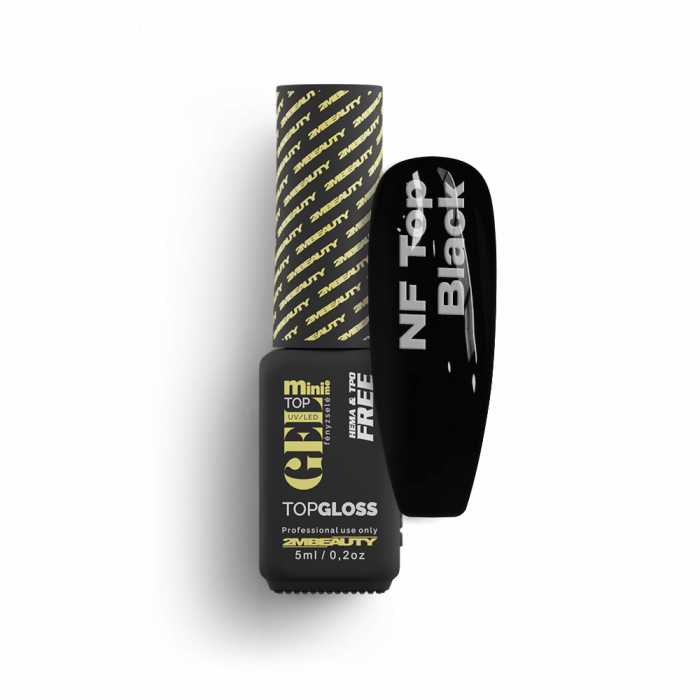 Top Gel - NF Top Black Színezett Fényzselé - HEMA és TPO Mentes Top Gel - NF Top Black Színezett Fényzselé - HEMA és TPO Mentes:
„Ébenfekete” színezett f...