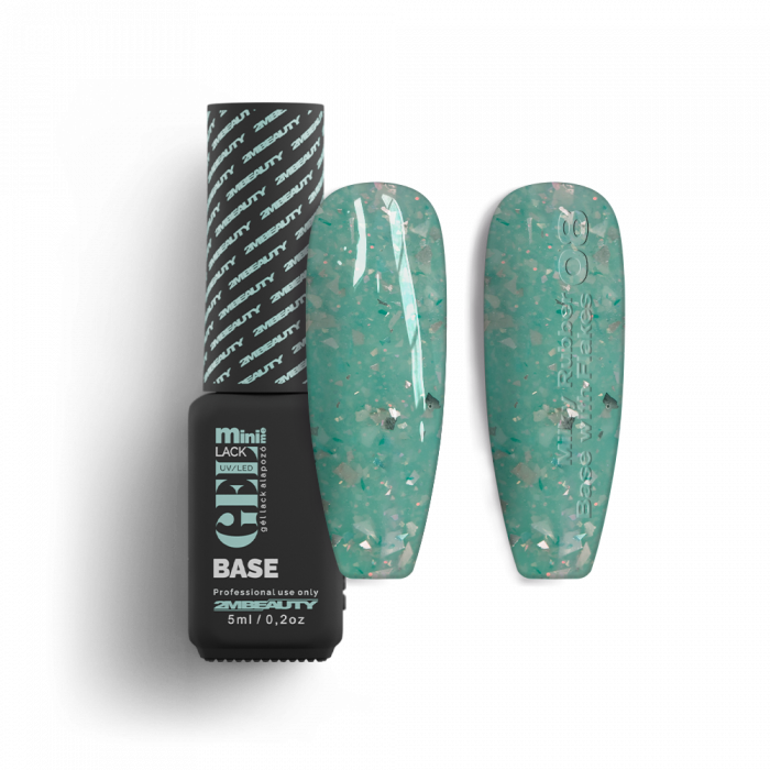 Gel Lack - Milky Rubber Base With Flakes 08 - HEMA & TPO Mentes Gel Lack - Milky Rubber Base With Flakes 08 - HEMA & TPO Mentes:
Közepes sűrűségű, al...