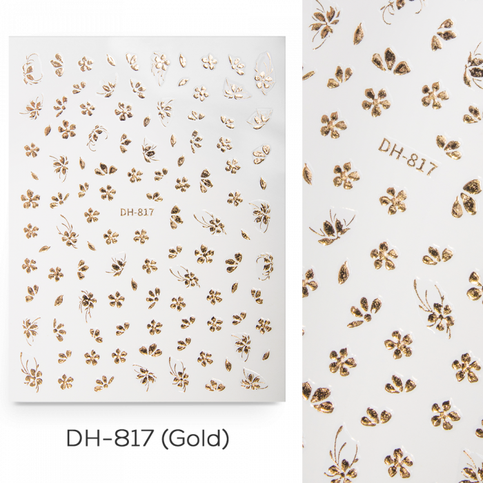 Köröm Matrica DH-817:
Fedezd fel legújabb körömmatricáinkat, melyekkel a műköröm díszít�...