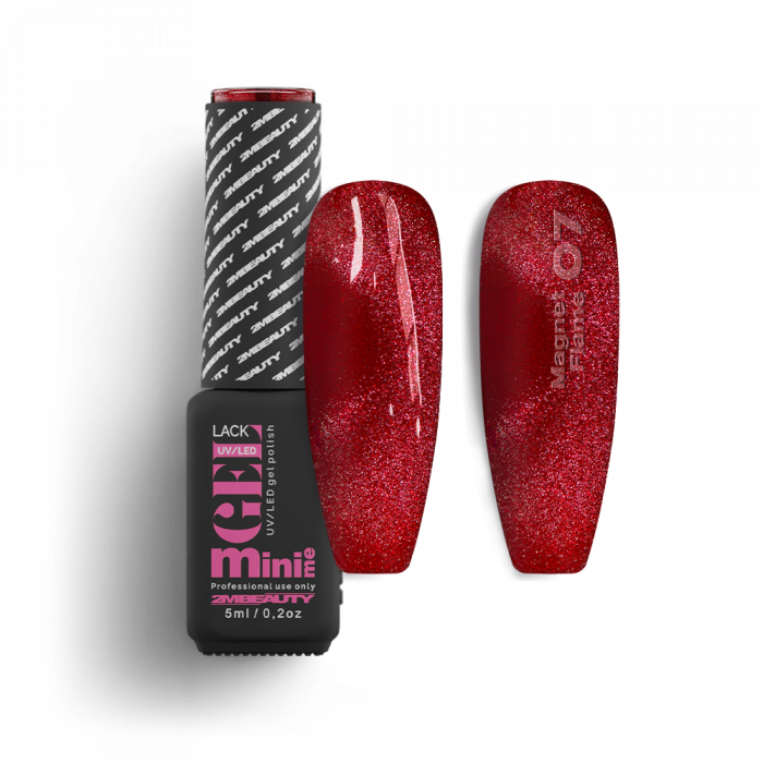 Gel Lack - Magnet Flame 07 - HEMA Mentes Gel Lack - Magnet Flame 07 - HEMA Mentes