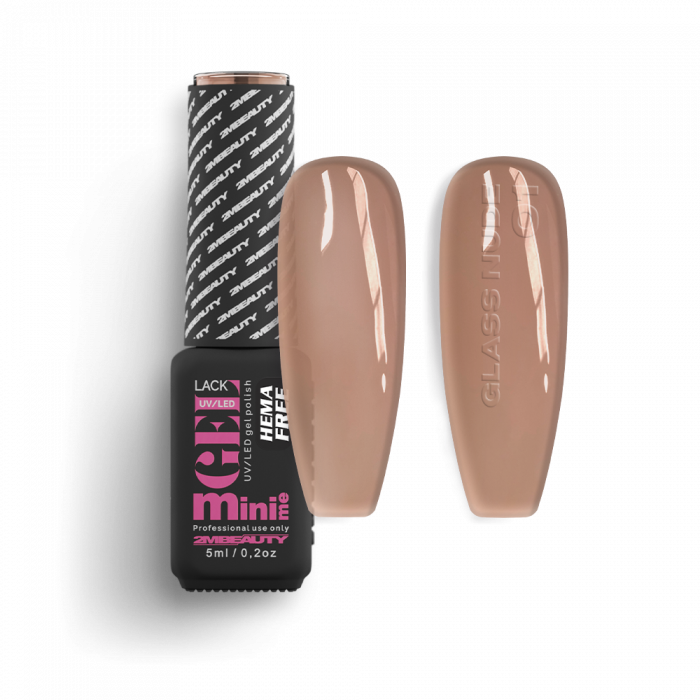 Gel Lack - Glass Nude 01 - HEMA Mentes Gel Lack - Glass Nude 01 - HEMA Mentes