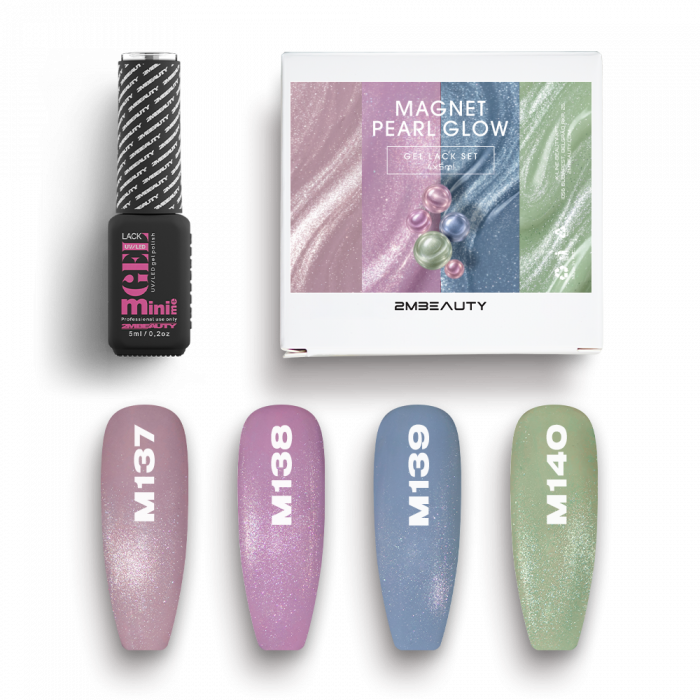 Gel Lack - Magnet Pearl Glow Set - HEMA Mentes:
A 2MBEAUTY Magnet Pearl Glow HEMA Mentes Gél Lakk ...