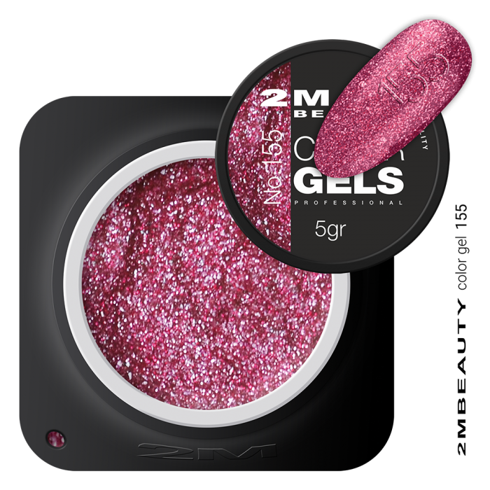 Színes Zselé - Csillámos 155 - HEMA Mentes: 
 
Mályva színű color zselé ezüst és pink c...